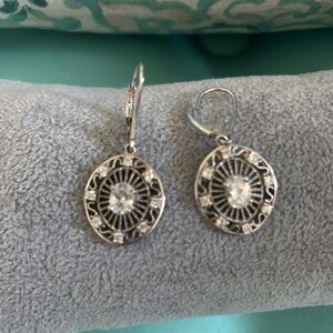 Elegant Silver Dangle Earrings